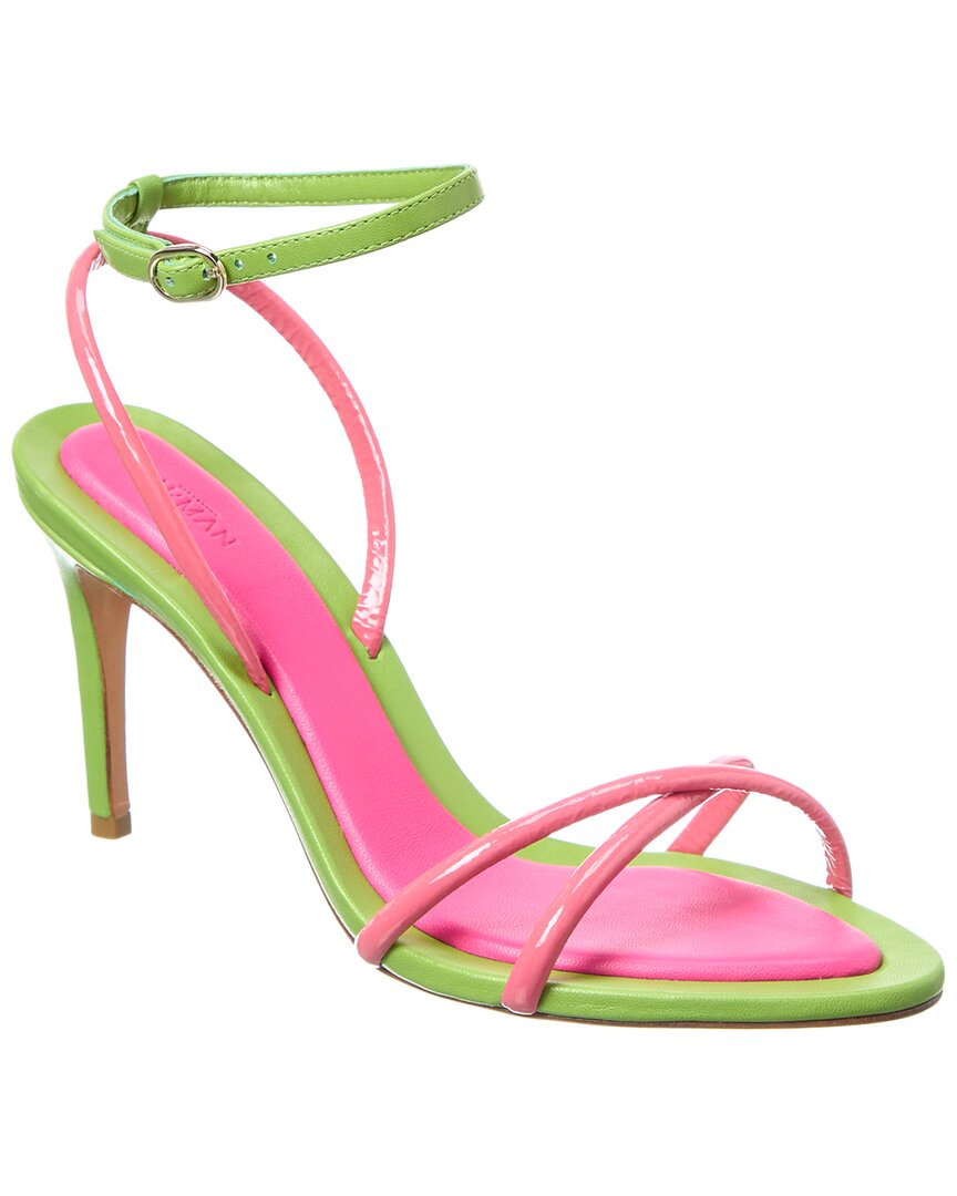 Alexandre Birman Elisa 85 Sandal Leather Sandal In Pink