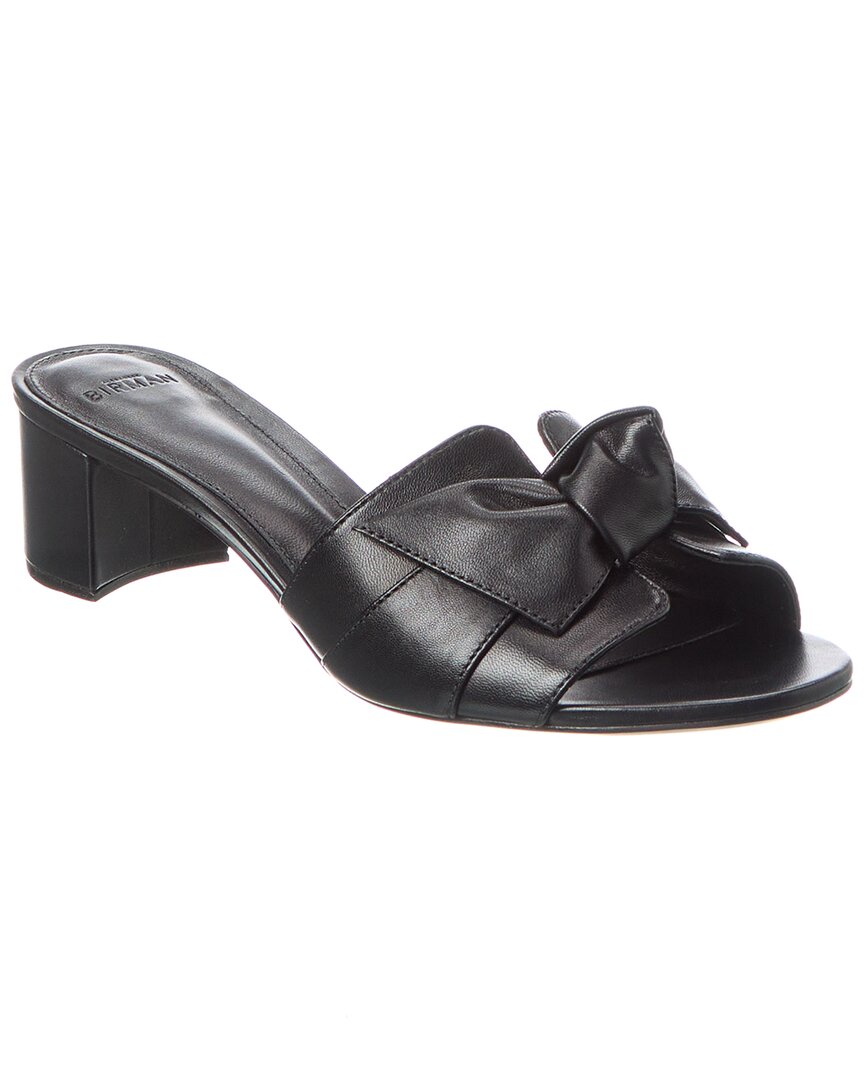 Alexandre Birman Maxi Clarita Block 45 Leather Sandal