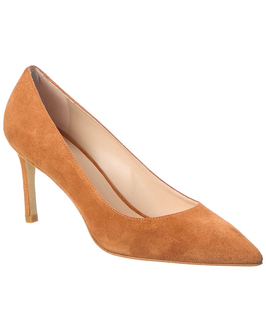 Stuart Weitzman Stuart 85 Pump In Brown