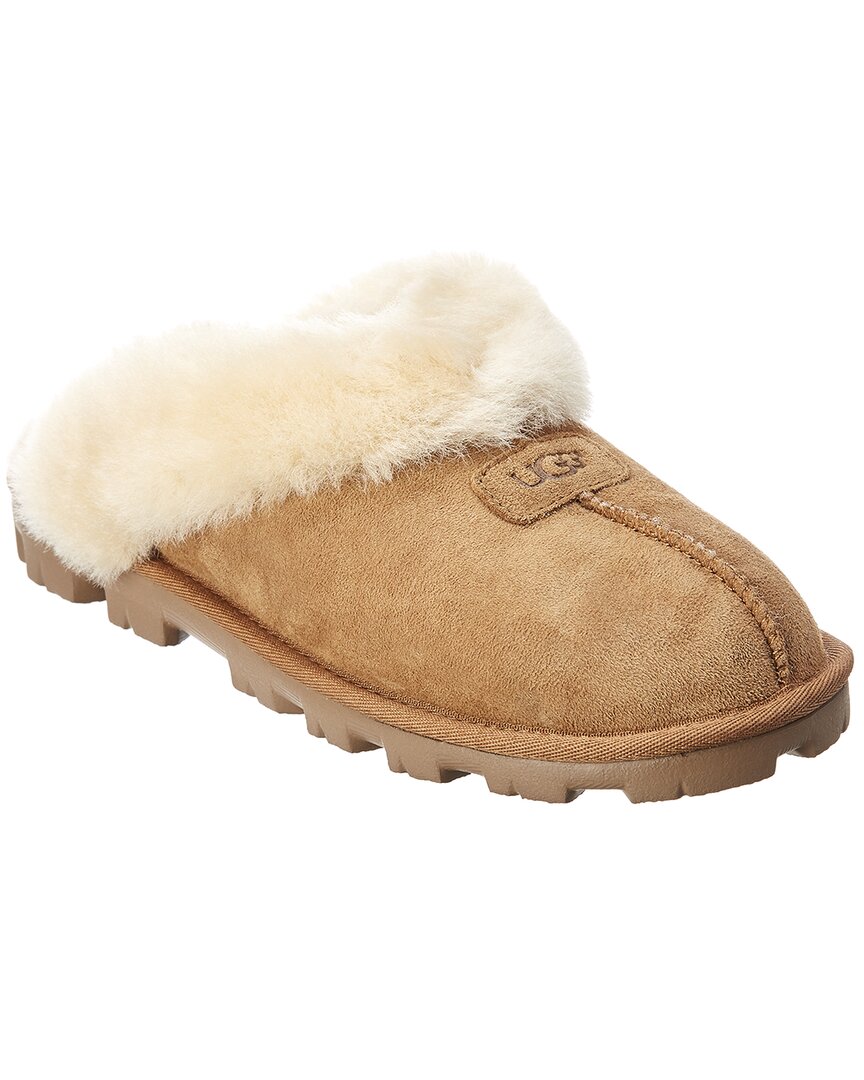 Ugg Women's Coquette Suede Slipper In Neutral