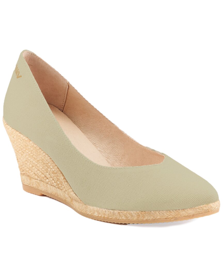 Viscata Roses Canvas Wedge