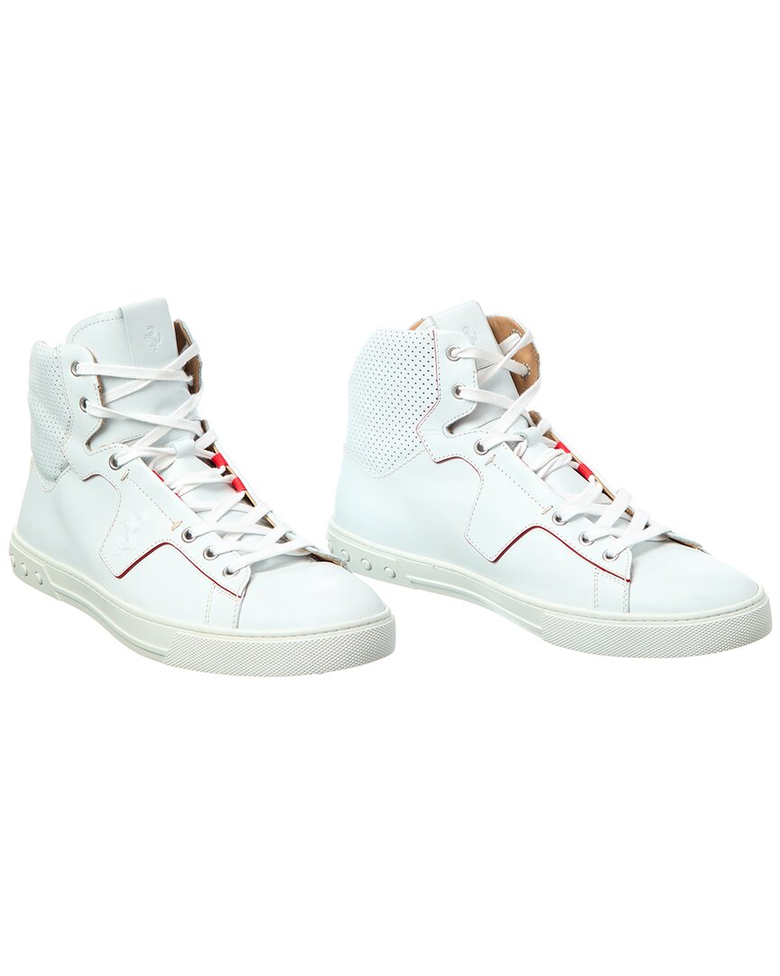 Tod's X Ferrari Leather Sneaker (authentic Pre-loved)