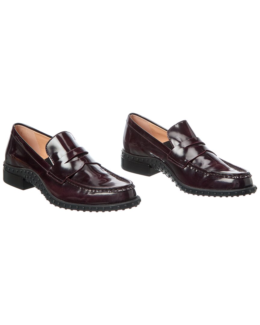 Tod's Logo Leather Loafer (authentic Pre-loved)