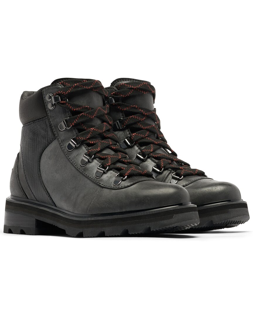 Sorel Lennox Waterproof Hiking Boot In Black