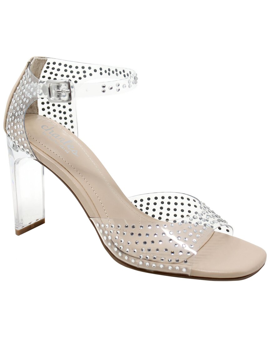 Charles By Charles David Women's Transparent Embellished Sandals
