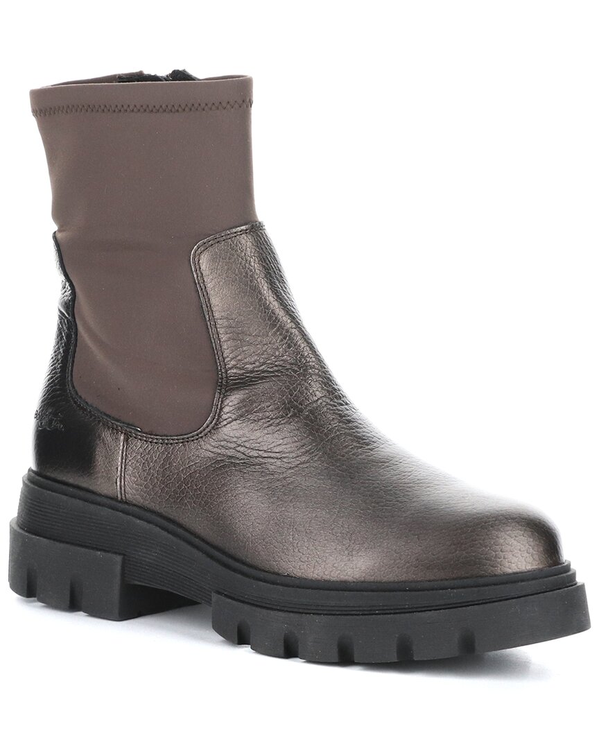 Bos. & Co. Bos & Co Five Leather Boot In Gray