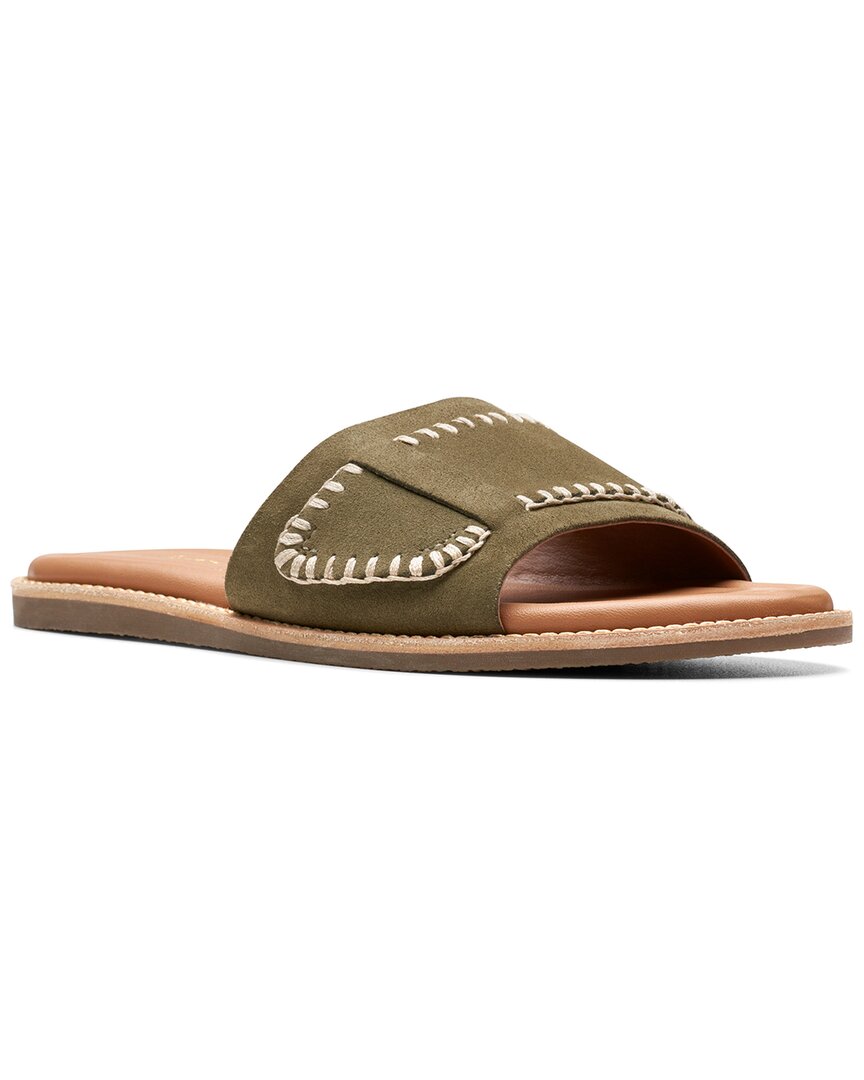 Clarks Maritime Mule Suede Sandal