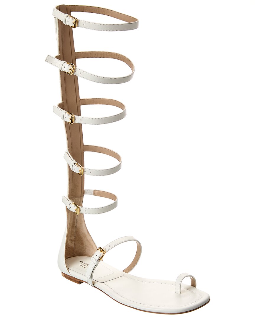 Michael Kors Collection Juliette Leather Gladiator Sandal