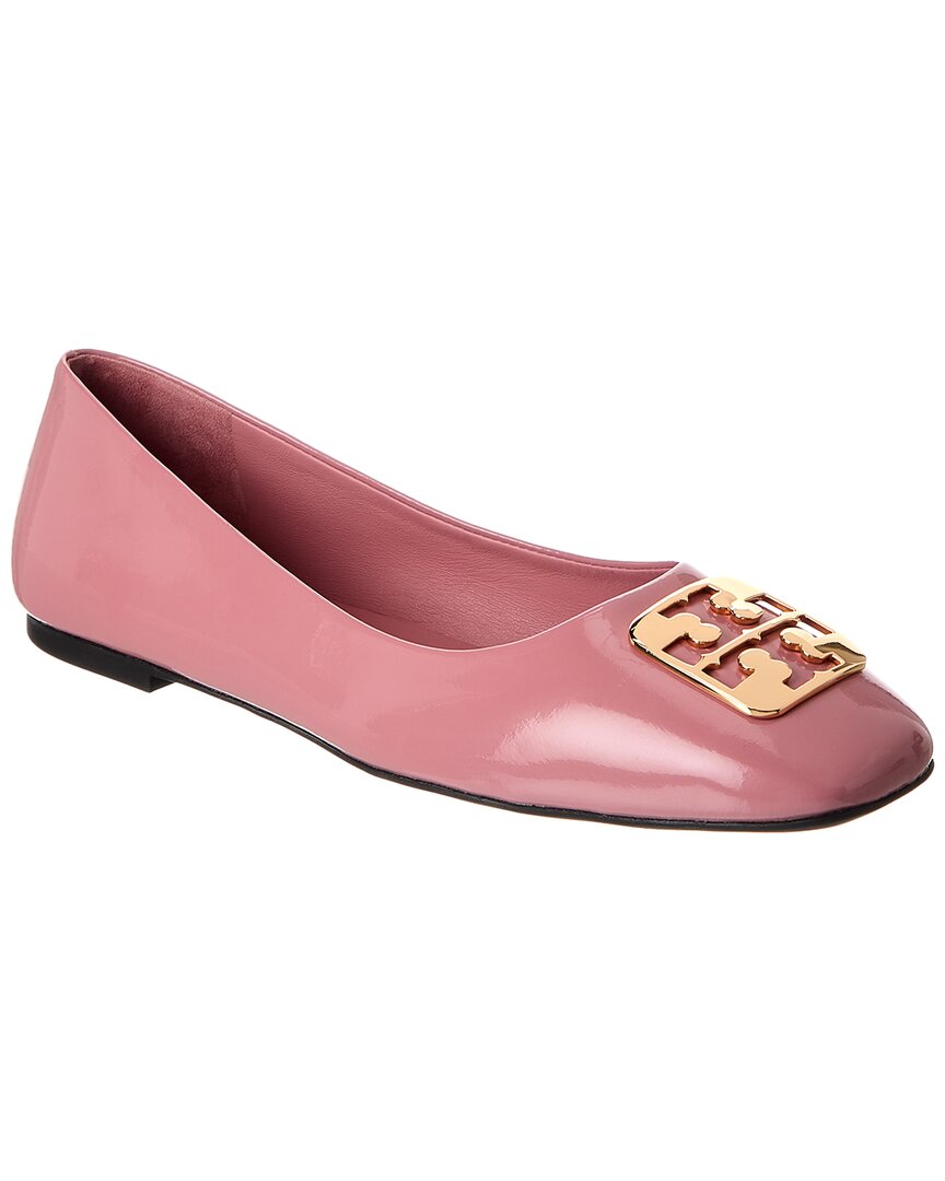 Tory Burch Georgia Patent Ballet Flat In Pink