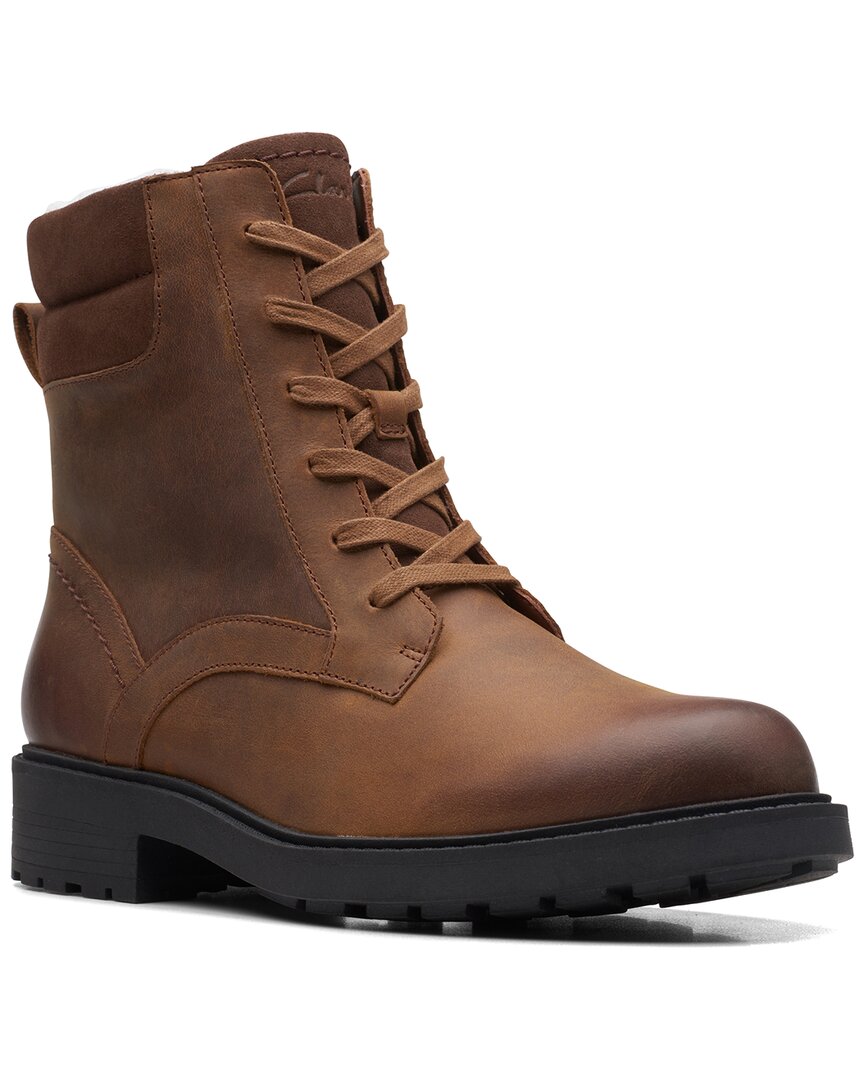 Clarks Orinoco2 Spice Brown Wlined Nbk Boot In Brown