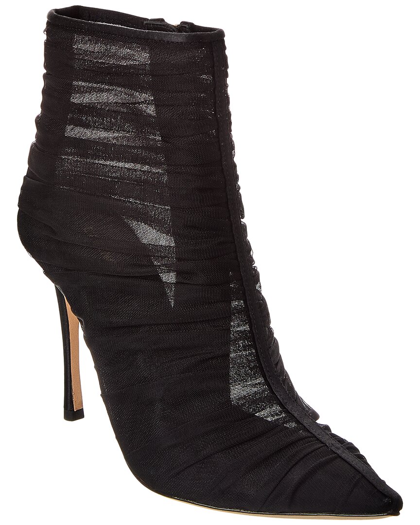 L Agence L'agence Noemie Satin Bootie In Black