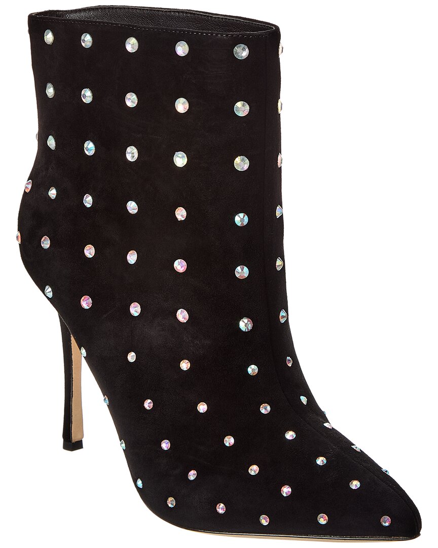 L Agence L'agence Mariette Iridescent Bootie In Black