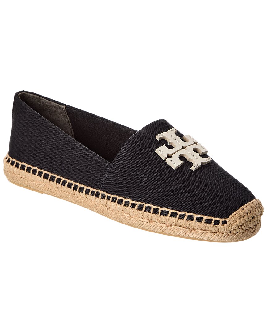 Tory Burch Everly Canvas Espadrille In Black