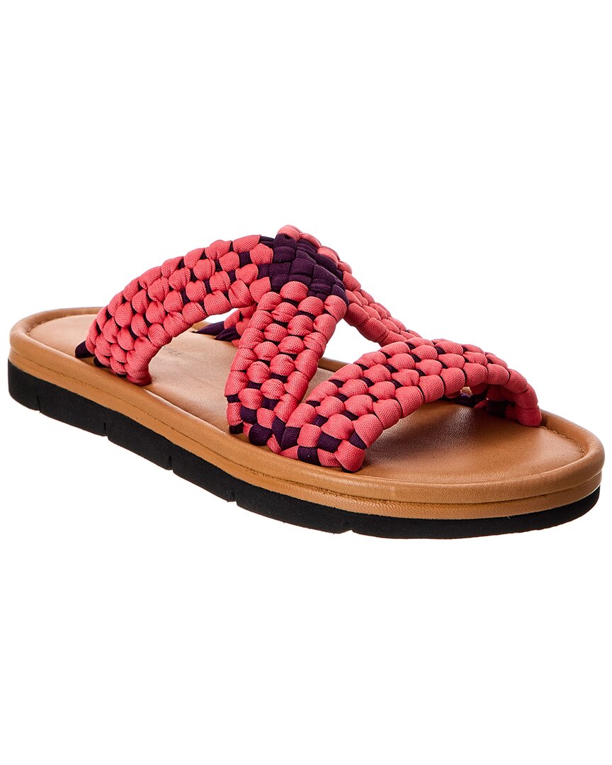 Free People Edge Water Woven Sandal In Red