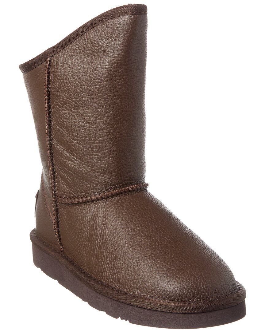 Australia Luxe Collective Cosy Short Leather Boot In Brown