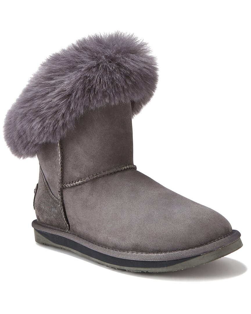 Australia Luxe Collective Foxy Xtra Short Suede Boot In Purple