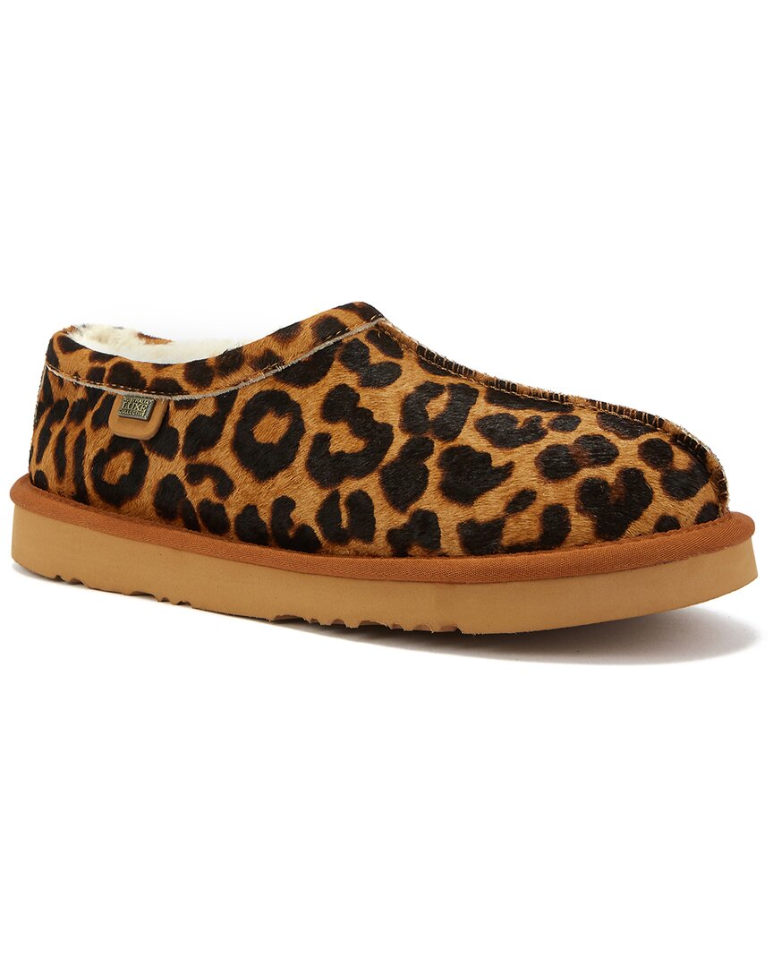 Australia Luxe Collective Outback Leather Slipper In Animal Print