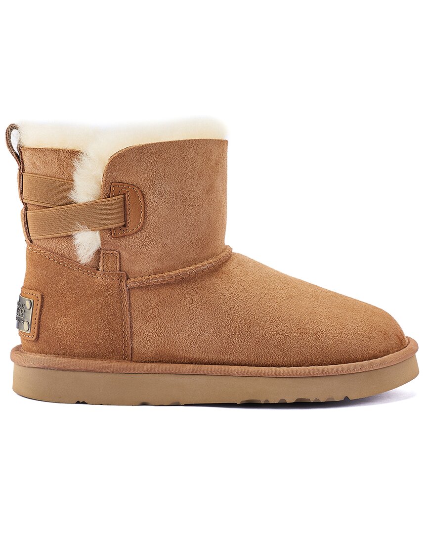 Australia Luxe Collective Esme Chestnut Suede Boot In Brown