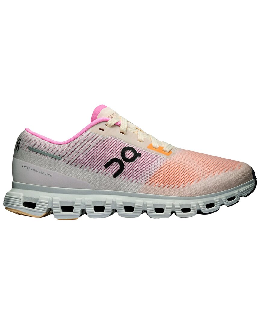 On Running Cloud 6 Push Sneaker In Orange