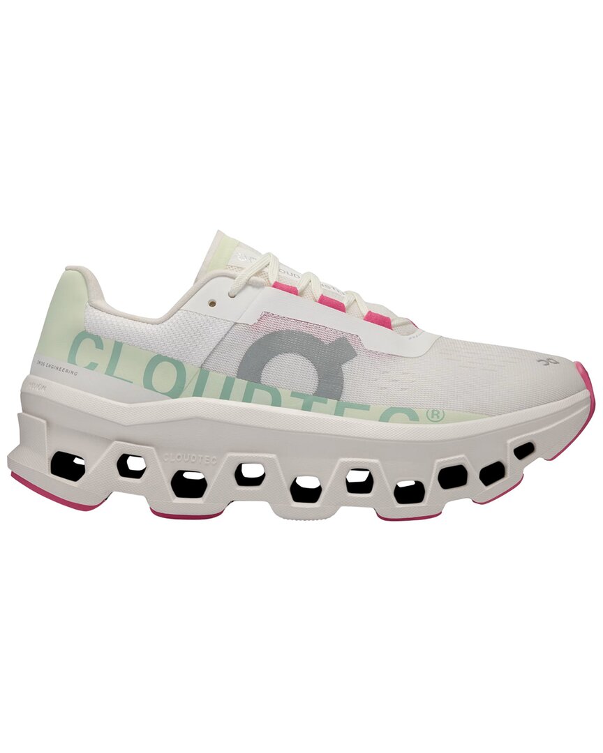 On Running Cloudmonster Sneaker In White