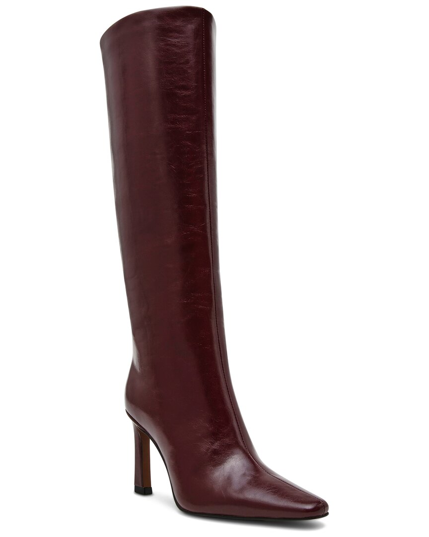 Steven By Steve Madden Sanaa Boot In Burgundy