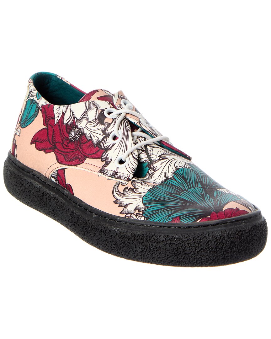 Arche Edenja Leather Sneaker In Pink