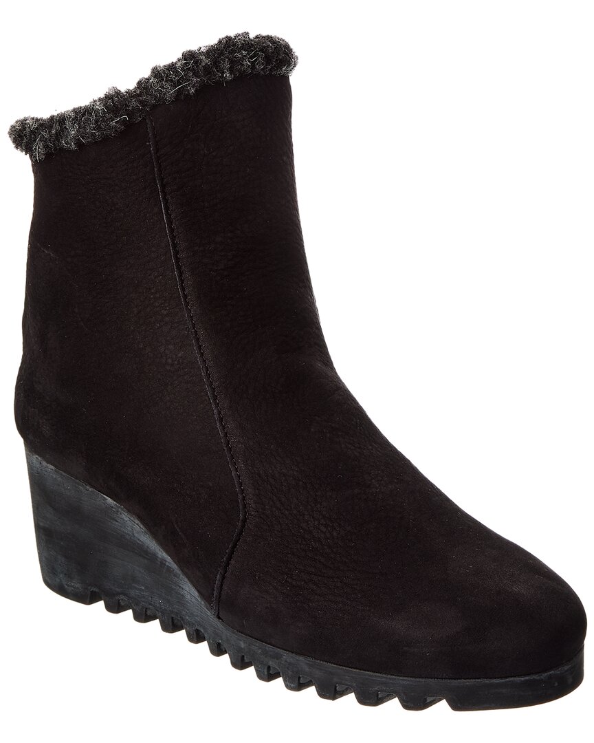 Arche Laelys Leather Boot In Black