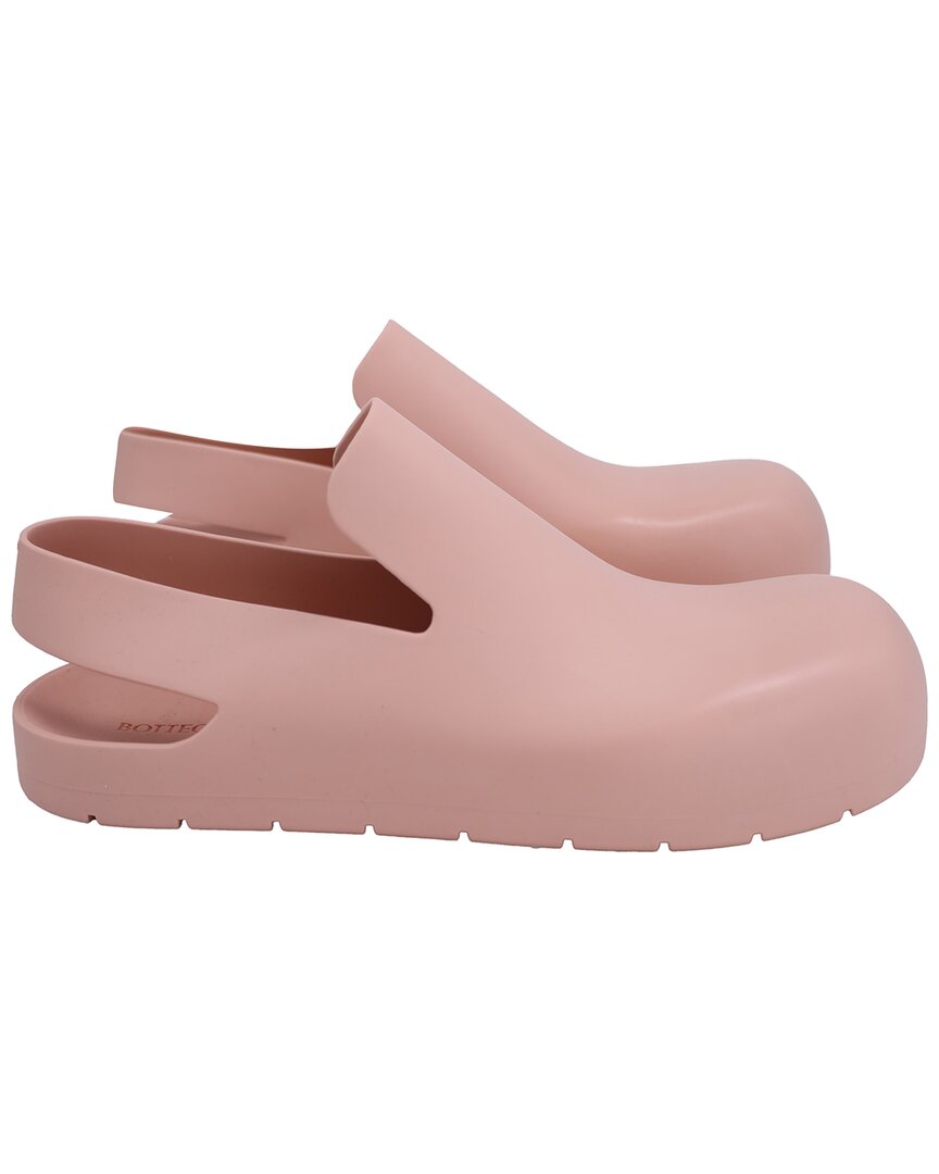 Bottega Veneta Men's Rubber Puddle Sandal (authentic Pre-loved) In Pink