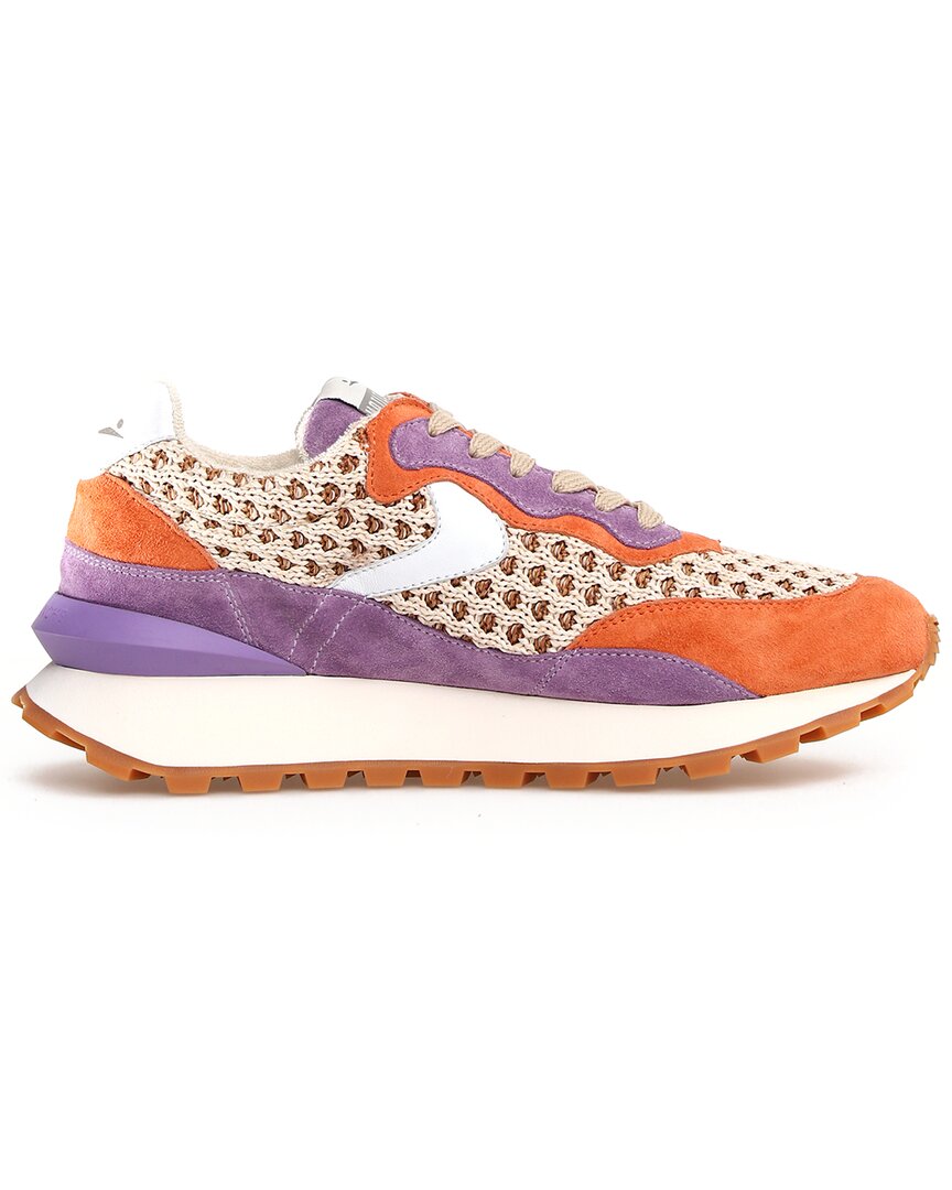 Voile Blanche Qwark Hype Leather Sneaker In Multi