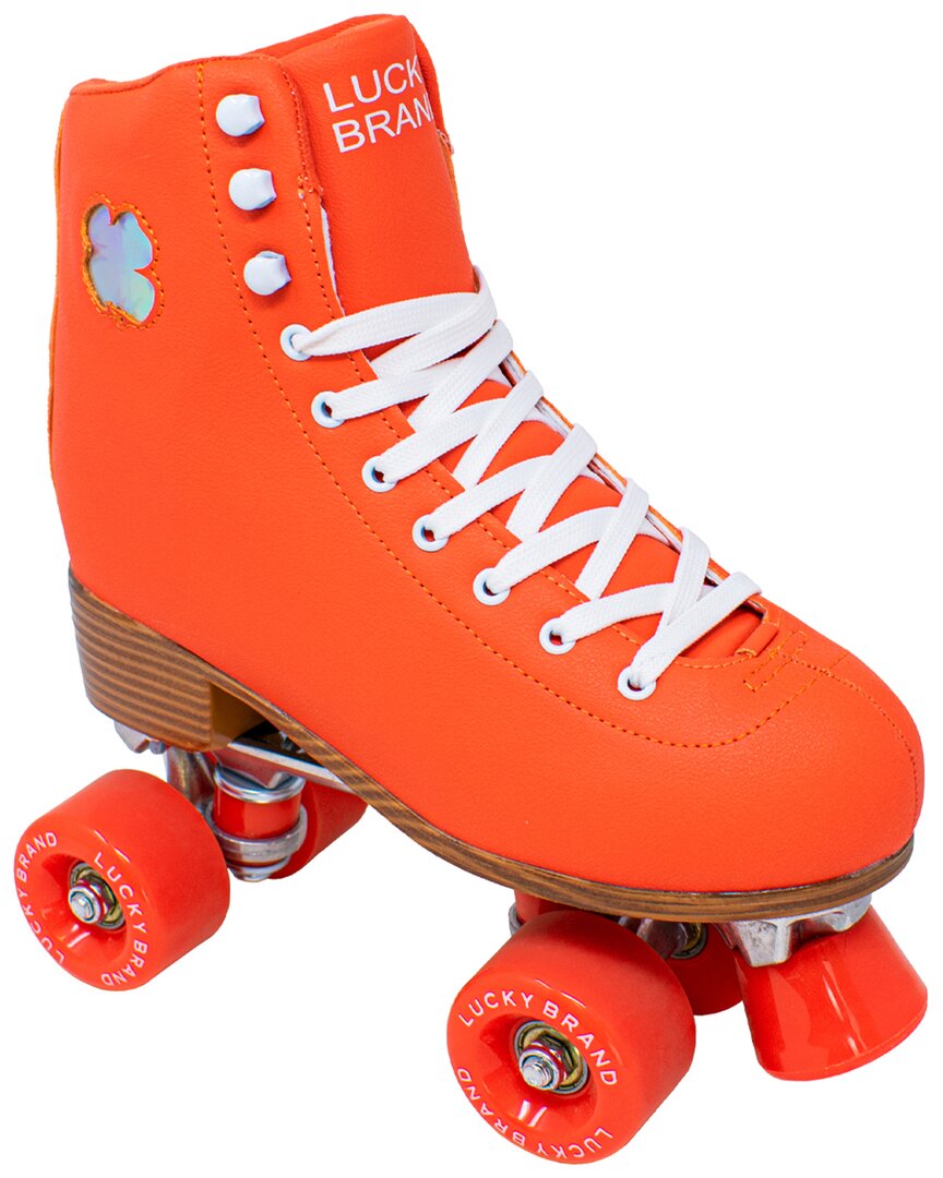 Lucky Brand Women's Core Orange Color Roller Skates