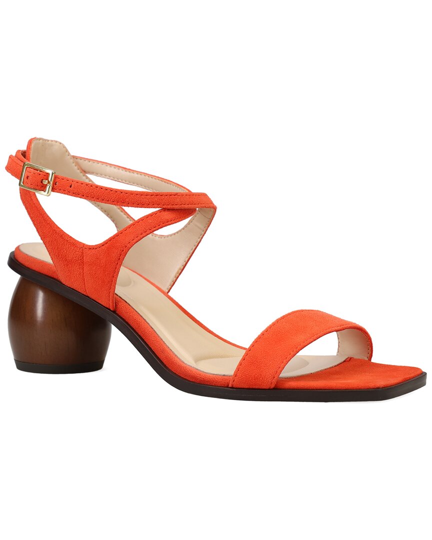 Pelle Moda Laika Suede Sandal In Orange