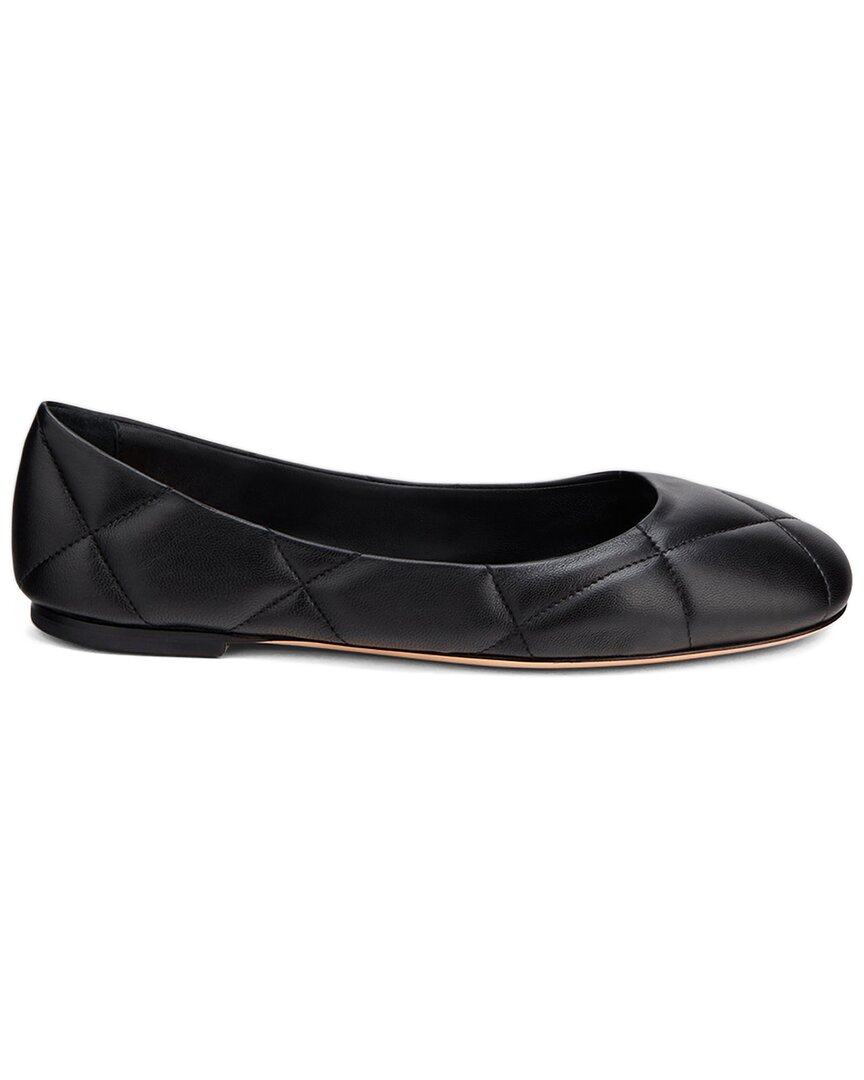 Agl Attilio Giusti Leombruni Agl Karin Leather Ballet Flat In Black