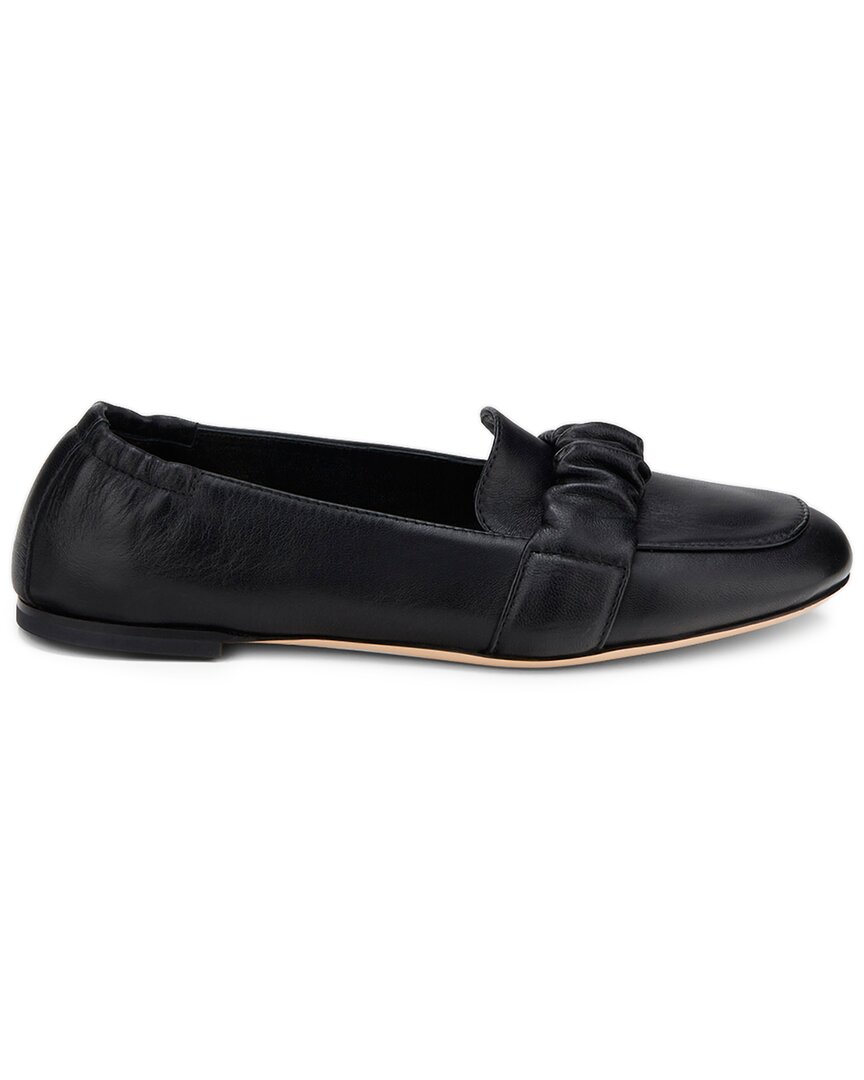 Agl Attilio Giusti Leombruni Agl Marla Leather Moccasin In Black