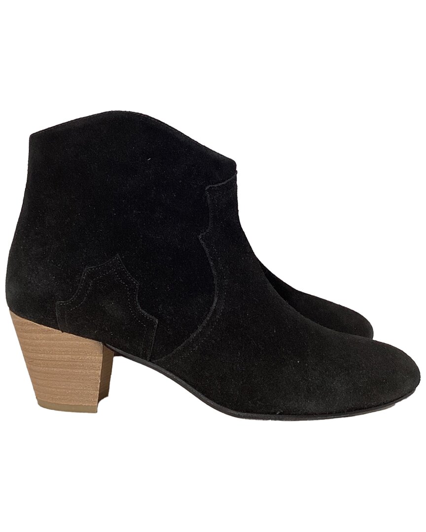 Isabel Marant Women's Suede Dicker Bootie
