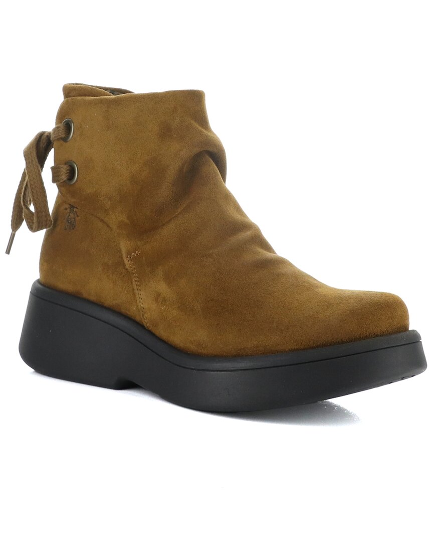 Fly London Mebs Suede Boot In Brown