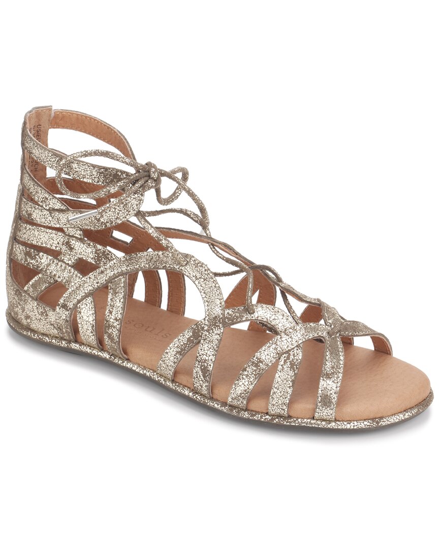 GENTLE SOULS BY KENNETH COLE BREAK MY HEART 3 LEATHER SANDAL