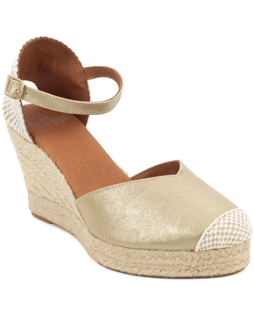 Menina Step Jimena Espadrille In Silver