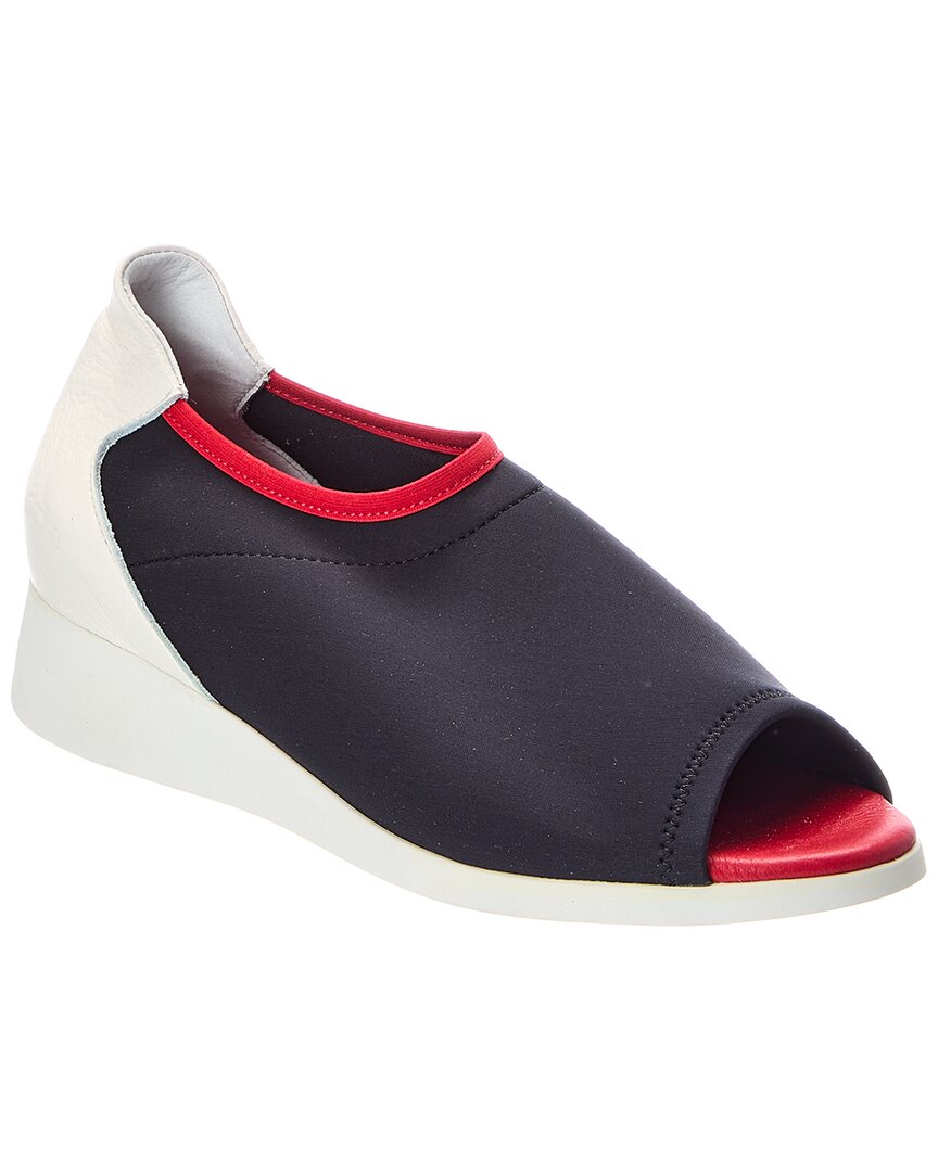 Arche Gaorey Leather Flat In Multi