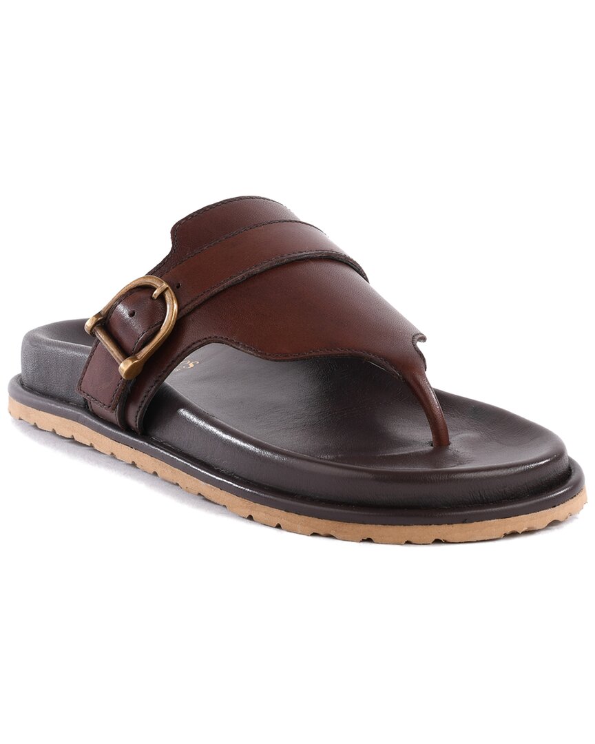Seychelles Santa Cruz Leather Slide In Brown