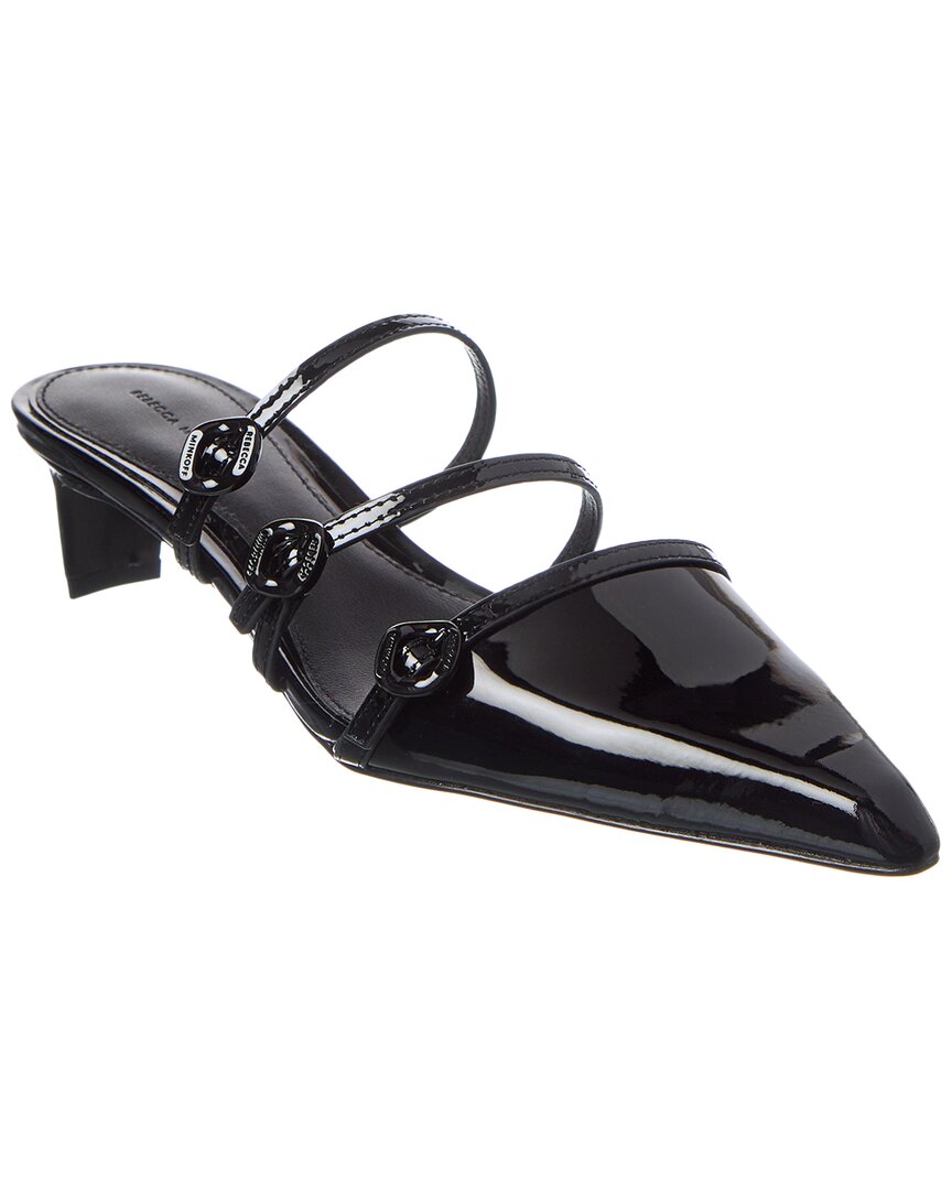 Rebecca Minkoff Buckle Leather Mule