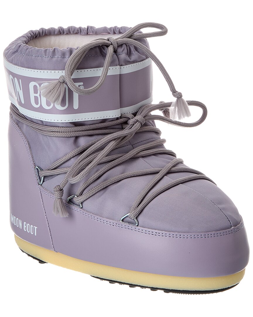 Moon Boot Icon Low Boots In Animal Print