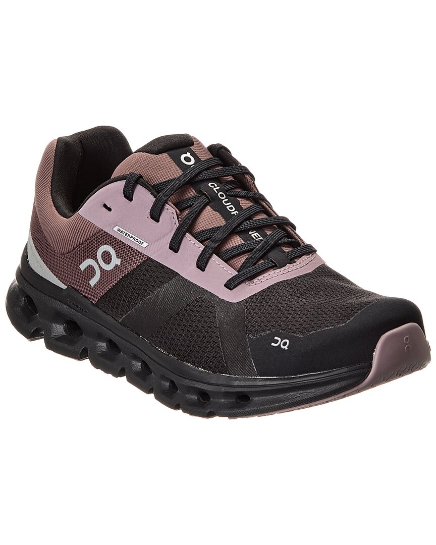 On Running Cloudrunner Waterproof Sneaker In Black