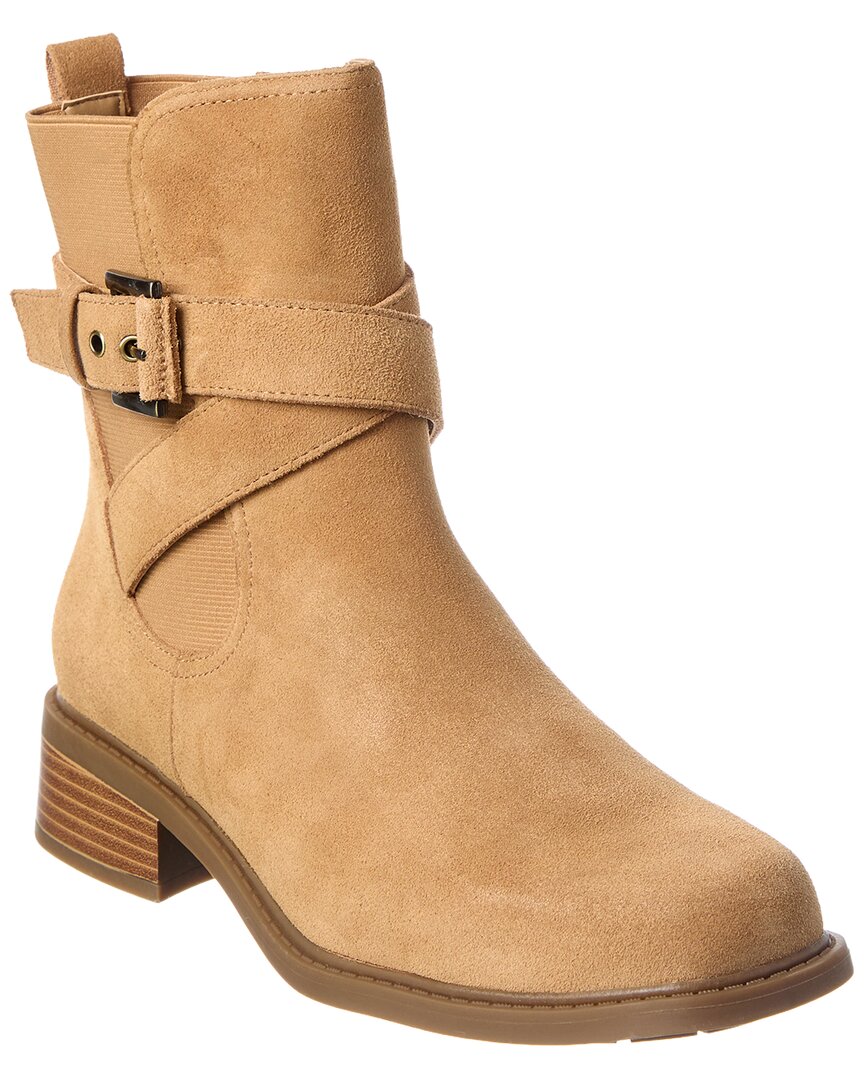 Donald Pliner Mathilda Suede Boot In Brown