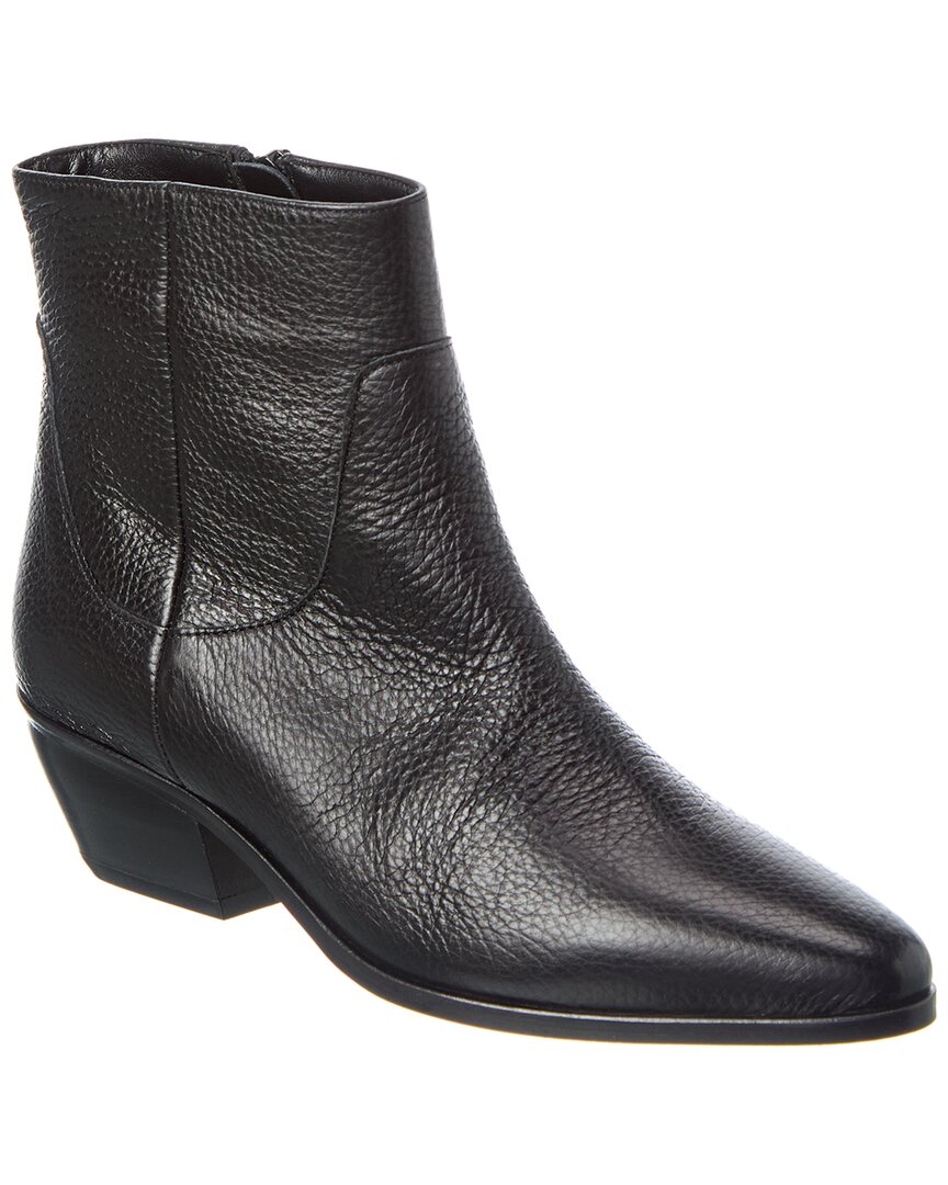 M By Bruno Magli Fabiana Leather Boot In Black