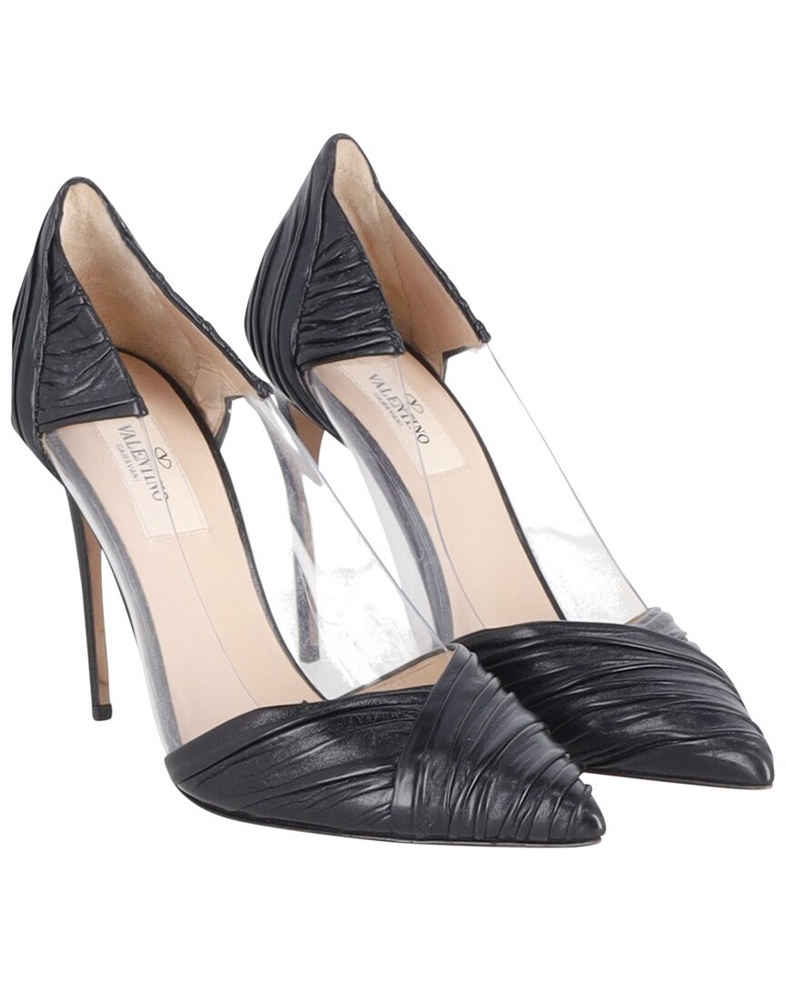 Valentino Women's Leather B Drape Pump (authentic Pre-loved) In Multi