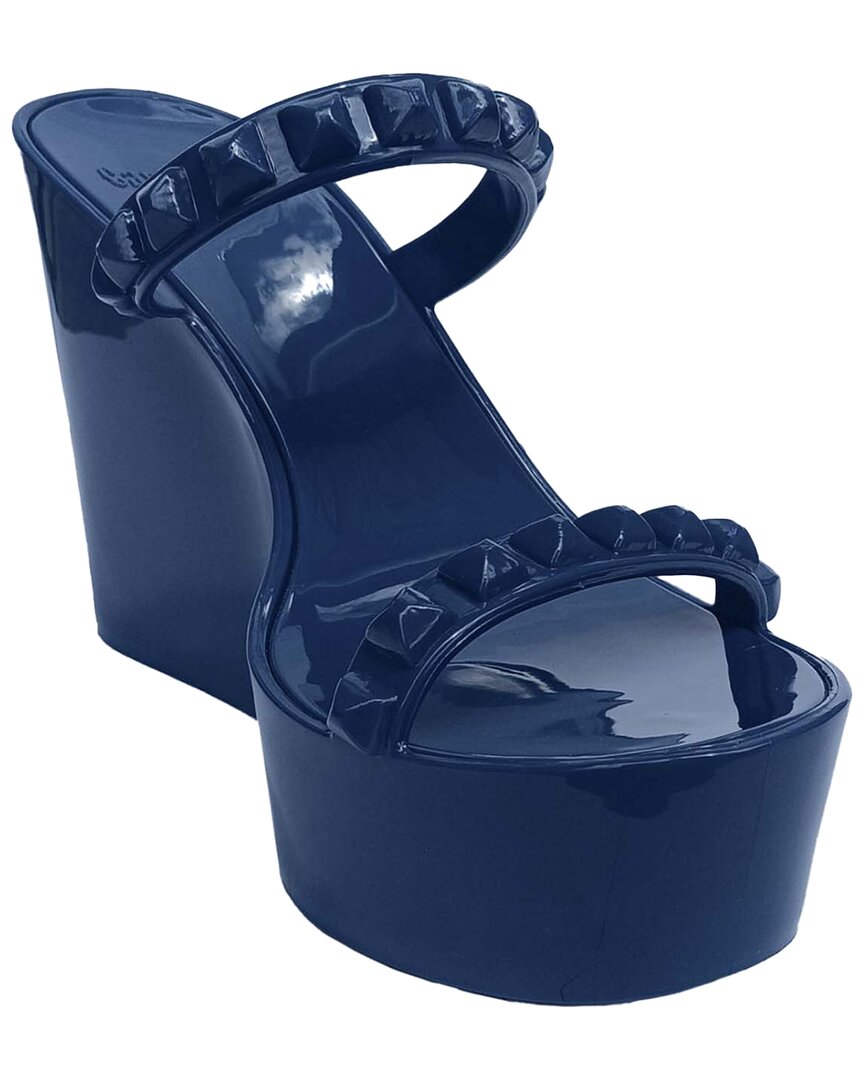 Carmen Sol Tonino Wedge In Blue