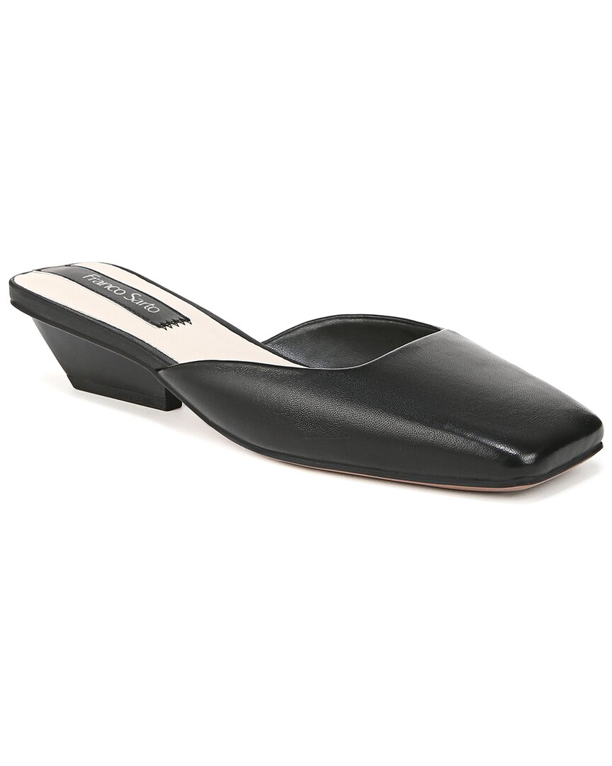 Franco Sarto L-nicola Leather Mule In Black