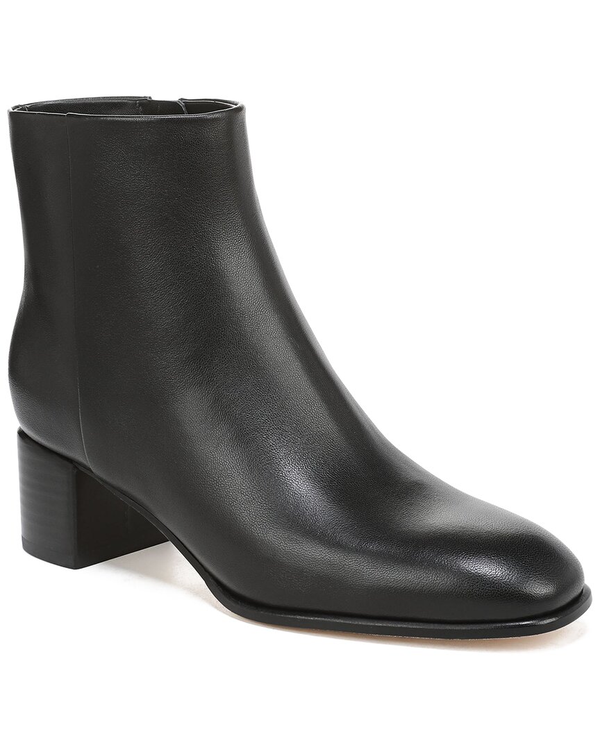 Vince Arabel Leather Short Boot In Black
