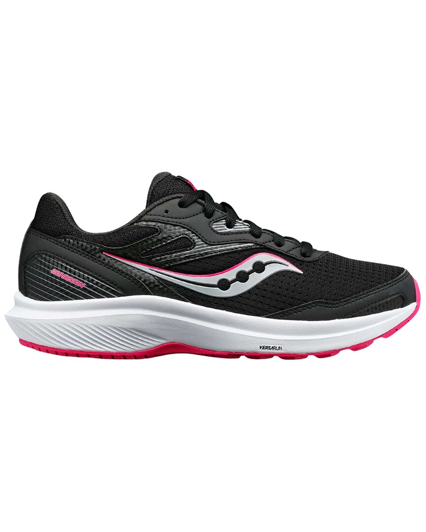 Saucony Cohesion 16 Running Shoe In Black