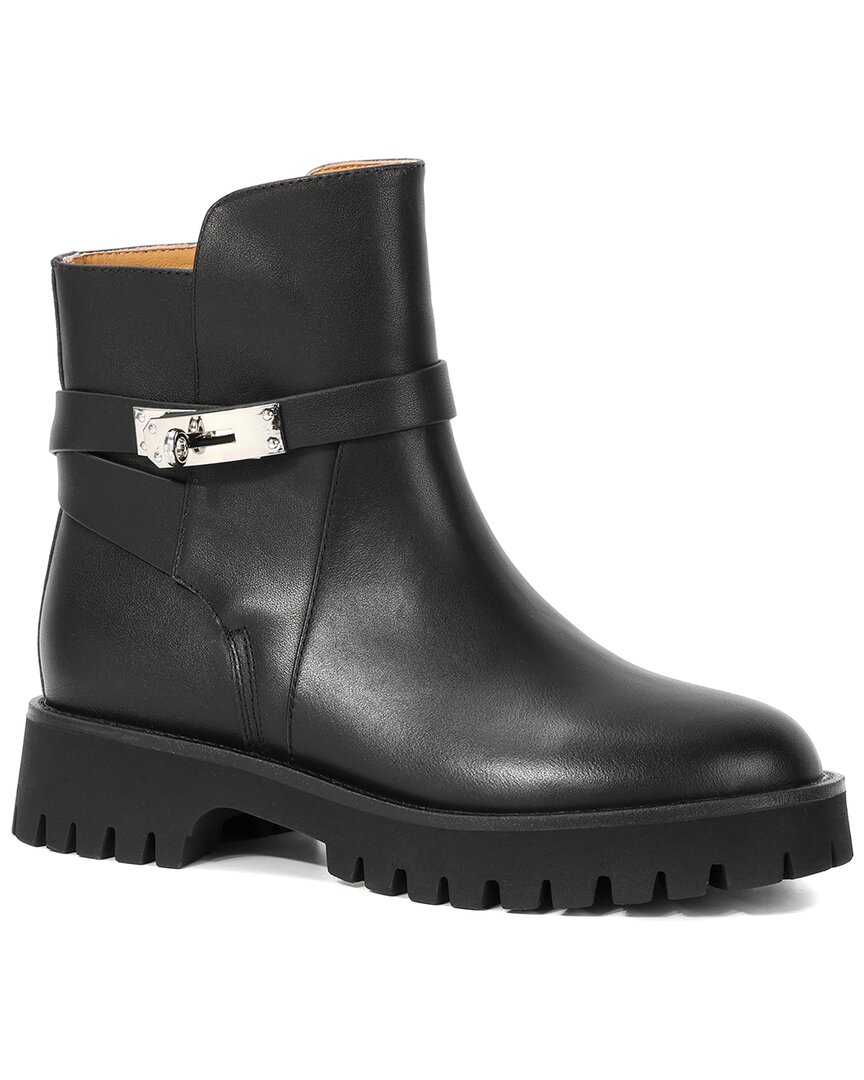 Tiffany & Fred Paris Bootie In Black